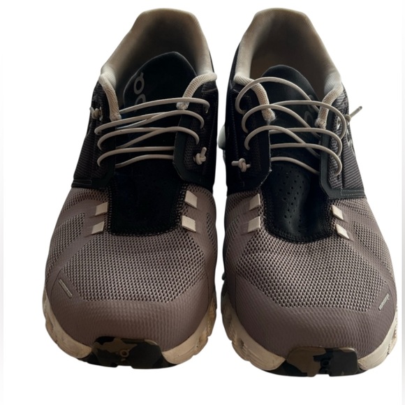 On Cloud Men’s Cloud Running Shoes Grey White Size 11 Swiss Engineering EUC - Picture 4 of 9